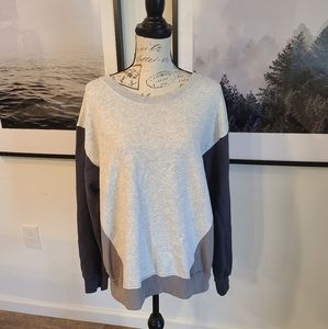 Abercrombie & Fitch Crewneck Color Block Sweater